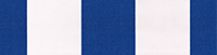 azurblau-weiß